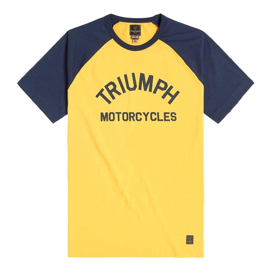 -triumph-saltern-t-shirt-gold---navy-l
